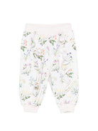 Shorts Sallie per neonata Molo beige con stampa a fiori 4S26I203 9541 MOLO KIDS 