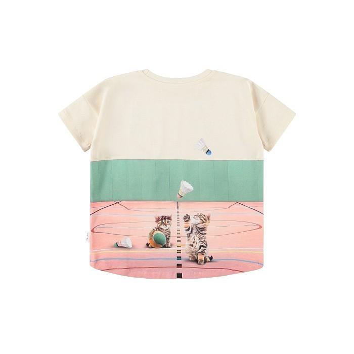T-shirt per bambina Molo Kids multicolore con stampa grafica all-over 2W26A209 5804 MOLO KIDS 