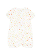 Tutina per neonata Petit Bateau bianca con stampa floreale all-over A0FCQ 01 PETIT BATEAU KIDS 