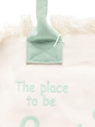Borsa Vanity MC2 Saint Barth bianca con manici a contrasto VANI001 09481L MC2 ST. BARTH KIDS 