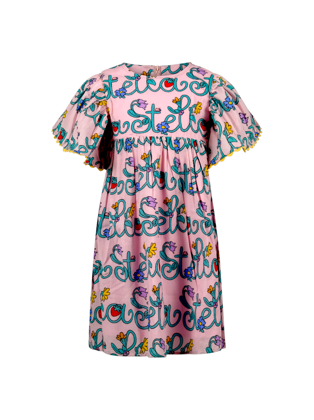 Abito per bambina Stella McCartney rosa con stampa all-over TY1A71 Z3434 51RMC STELLA McCARTNEY KIDS 