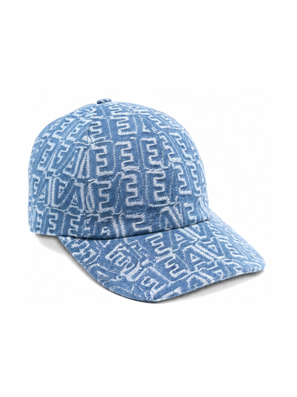 Cappello per bambino Emporio Armani Kids blu con stampa logo all-over EB001136 AF24090 FB056 EMPORIO ARMANI KIDS 