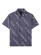 Completo 2 pezzi per bambino Givenchy Kids grigio con logo all-over H31081 M01 GIVENCHY KIDS 