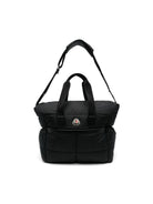 Borsa fasciatoio Mommy per neonati Moncler Enfant nera con tracolla regolabile L19515D00001M6811 999 MONCLER KIDS 