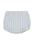 Pantaloncini per neonata Mariella Ferrari azzurro a righe PLE5 025 MARIELLA FERRARI 