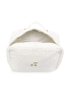 Beautycase per neonati Bonpoint bianca con logo sul davanti PEENDUIVAL2 132 BONPOINT KIDS 