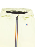 Giubbino P. Le Vrai 4.0 Claude per bambini K Way Kids giallo con logo K7141FW W0Z K-WAY KIDS 
