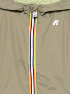 Giubbino per bambino K-Way Kids verde con cerniera K61314W C40 K-WAY KIDS 