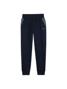 Pantaloni sportivi per bambino Boss Kids blu con logo tono su tono J52908 849 BOSS KIDS 