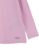 T-shirt per bambina Monnalisa Kids rosa con dettaglio collo alto 17HLUP 8201 0063 MONNALISA KIDS 