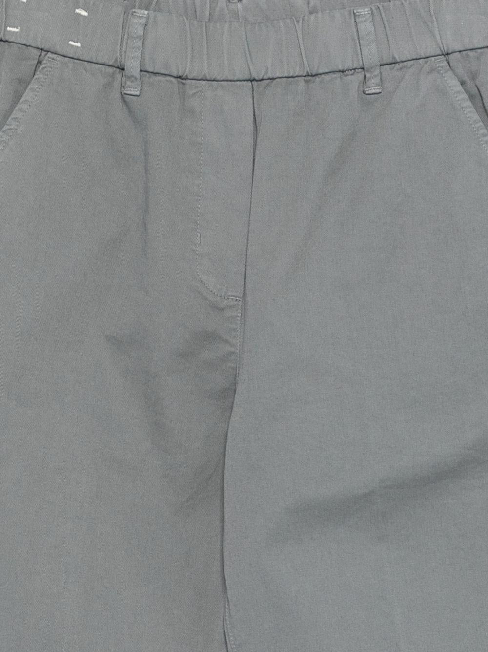Pantaloni per donna Alysi grigi con vita elasticizzata 216108 P6019 GR ALYSI 