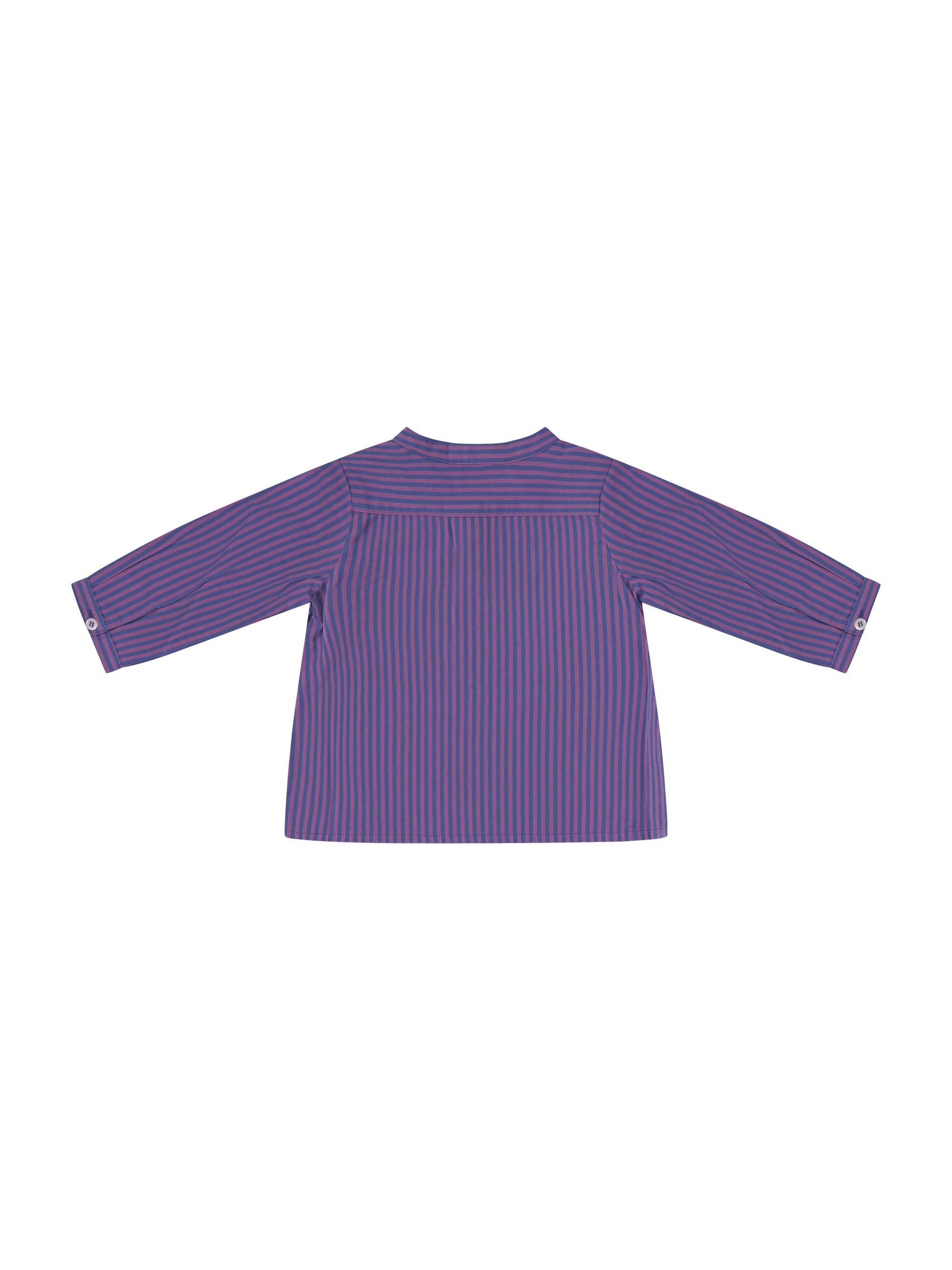 Camicia per neonato Bonpoiont multicolor con motivo a righe C06YSHW00001 258 BONPOINT KIDS 