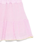Gonna per bambina MSGM Kids rosa con design a balze S6MSJGSK210 MS076 MSGM KIDS 