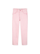 Pantaloni per bambina Billieblush rosa con tasche in paillettes U21846 S51 BILLIEBLUSH KIDS 