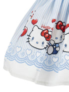 Gonna per bambina Monnalisa Hello Kitty azzurro con stampa 11G704 7606 9958 MONNALISA KIDS 