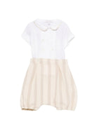 Set t-shirt e shorts per neonato Mariella Ferrari multicolor con design a righe PLE5 P26 BEIGE MARIELLA FERRARI KIDS 