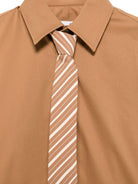 Completo tre pezzi per bambino Colorichiari beige gessato con doppiopetto MJ507991 4776 28 COLORICHIARI 