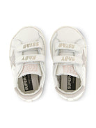 Sneakers Old School per neonati Golden Goose Kids bianche con decorazione stella F00166F008016 10847 GOLDEN GOOSE KIDS 