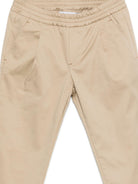 Pantaloni per bambino DONDUP Kids beige con vita elasticizzata DMPA1830RA029 0037 DONDUP KIDS 