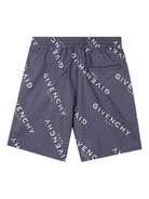 Completo 2 pezzi per bambino Givenchy Kids grigio con logo all-over H31081 M01 GIVENCHY KIDS 