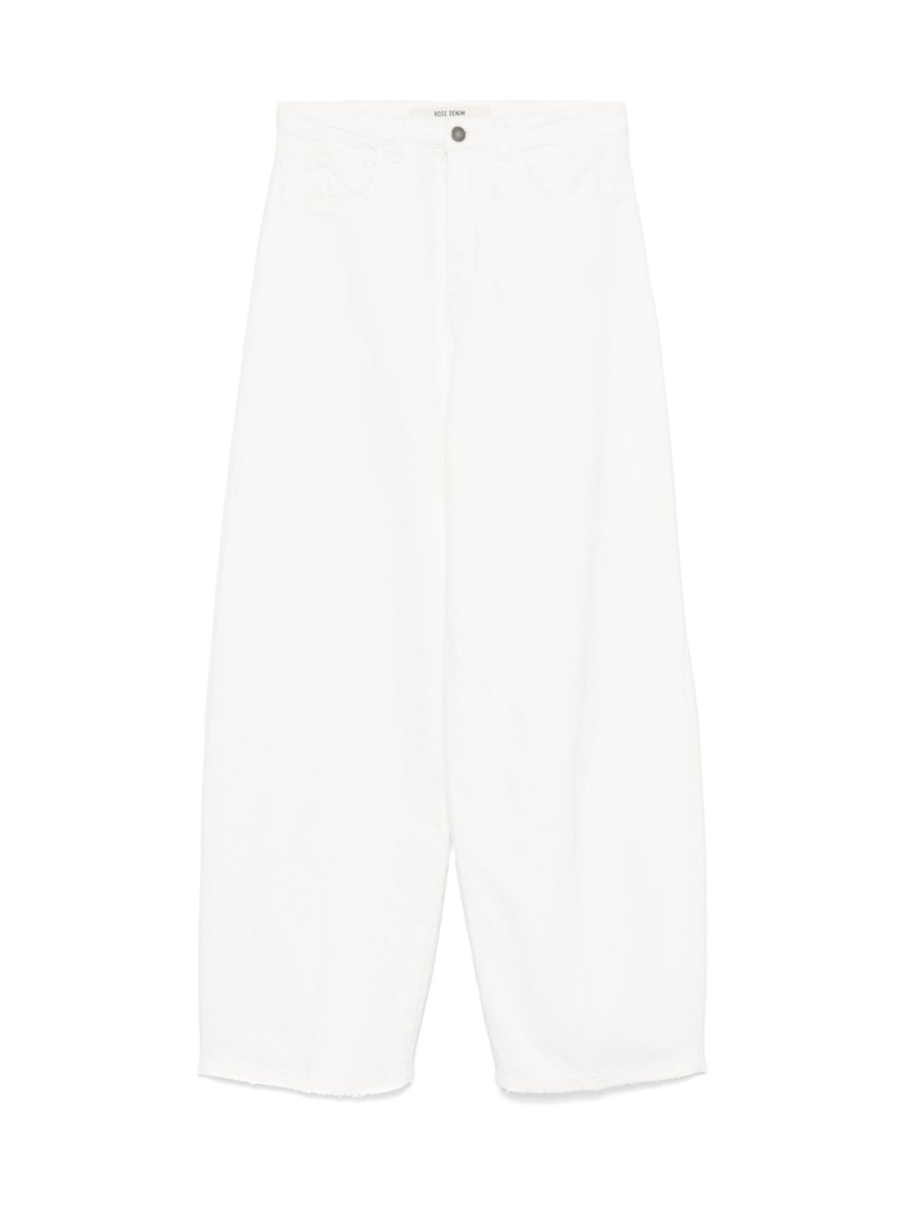 Jeans per donna Rose x Merci Matilda bianco con design a cinque tasche MATILDAT25PE BIANCO ROSE 