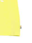 T-shirt per bambino Burberry Kids gialla con stampa con logo sul davanti 8120733 B2416 BURBERRY KIDS 