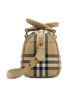 Borsa fasciatoio per neonati Burberry Kids beige con caratteristico motivo Vintage Check 8117417 B9368 BURBERRY KIDS 