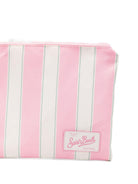 Pochette Pareasy MC2 Saint Barth rosa con design a righe PARE0001 00760L MC2 ST. BARTH KIDS 