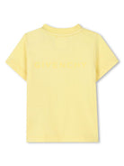 T-shirt con stampa per neonato Givenchy Kids giallo con orlo dritto H30645 571 GIVENCHY KIDS 
