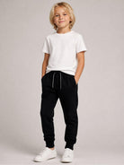 Pantaloni sportivi per bambino Emporio Armani Kids blu con chiusura con coulisse 8N4PS9 1JRIZ 0920 EMPORIO ARMANI KIDS 