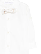 Set camicia e pantaloni per neonato Colorichiari bianco a righe (3 pezzi) MN308397 4911 26 COLORICHIARI KIDS 