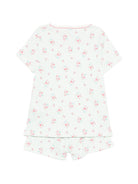 Pigiama per bambina Petit Bateau multicolore con stampa floreale all-over A0F6L 01 PETIT BATEAU KIDS 