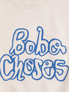 Felpa per neonato Bobo Choses bianco sporco con stampa grafica B126AB113 199 BOBO CHOSES KIDS 