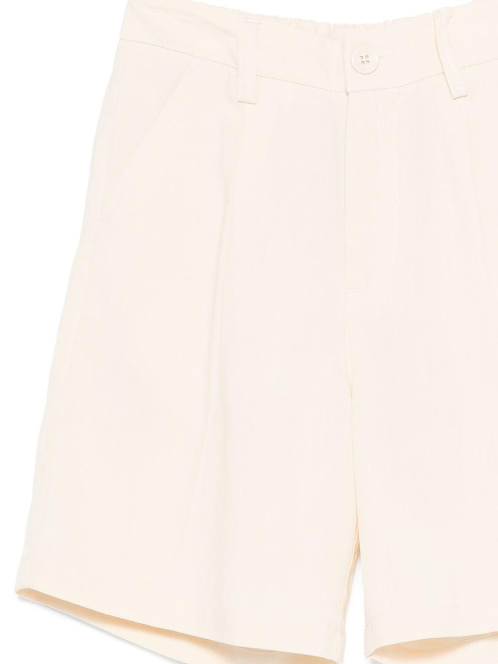 Bermuda per bambino Paolo Pecora Kids beige con pieghe PP4382 SABBIA PAOLO PECORA KIDS 