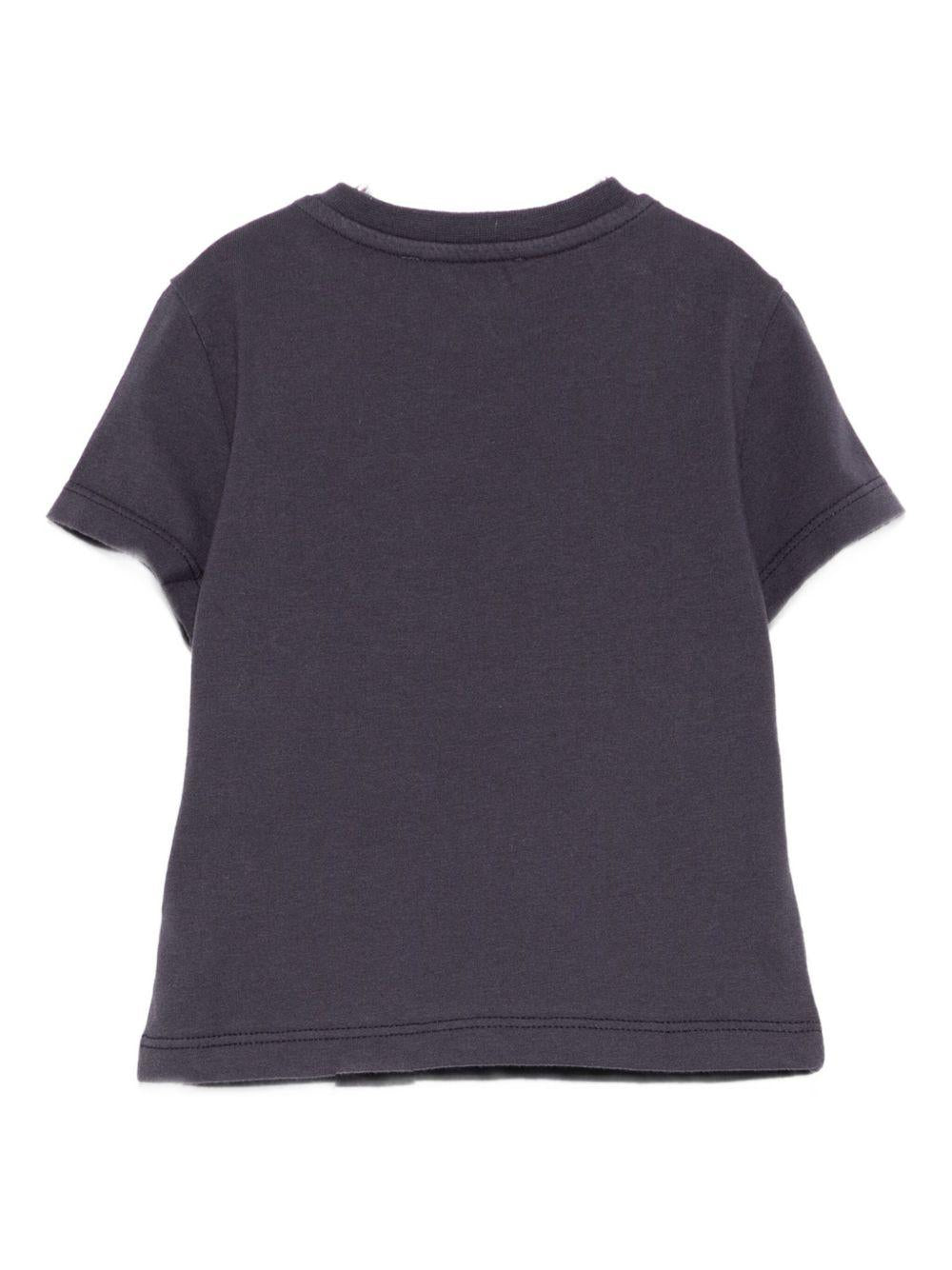 T-shirt per neonato ETRO KIDS blu con motivo Pegaso GX8511 Z2904 667 ETRO KIDS 