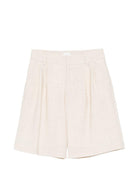 Shorts per bambino Eleventy Kids bege con passanti per cintura EY6P99 I0315 107 ELEVENTY KIDS 