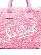 Borsa tote Colette MC2 Saint Barth animalier con dettaglio frange COL0001 03479L MC2 ST. BARTH KIDS 