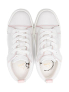 Sneakers Funnyto per bambini Christian Louboutin Kids bianco con inserti 3230558 T558 CHRISTIAN LOUBOUTIN KIDS 