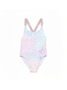 Costume da bagno per bambina Stella McCartney Kids multicolore con logo all-over TYCA99 Z3448 999MC STELLA McCARTNEY KIDS 