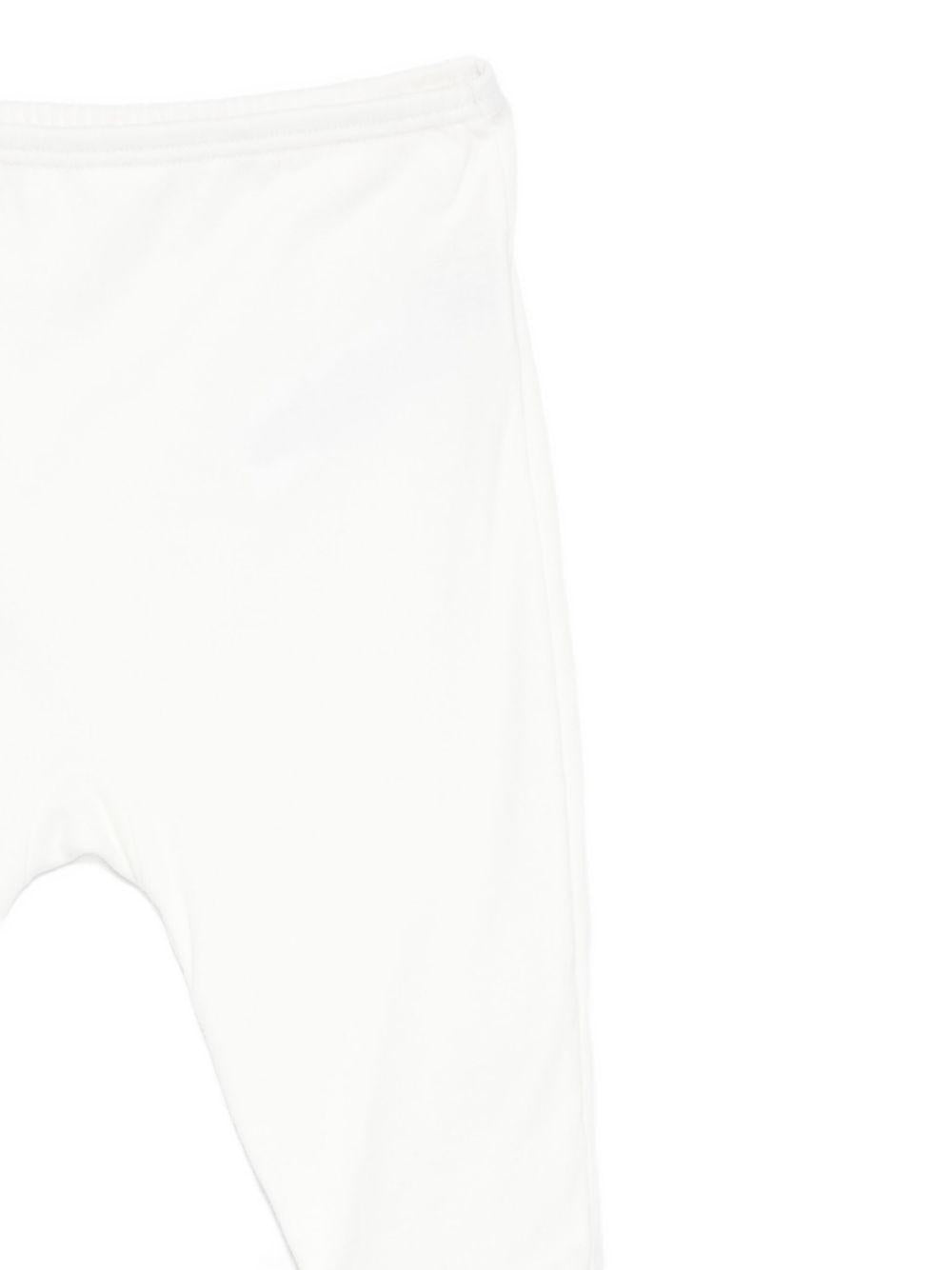 Completo t-shirt e pantaloni per neonato Petit Batea bianco con ricamo cuore A0DRK 01 PETIT BATEAU KIDS 