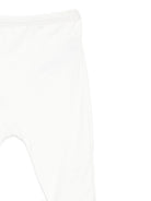 Completo t-shirt e pantaloni per neonato Petit Batea bianco con ricamo cuore A0DRK 01 PETIT BATEAU KIDS 