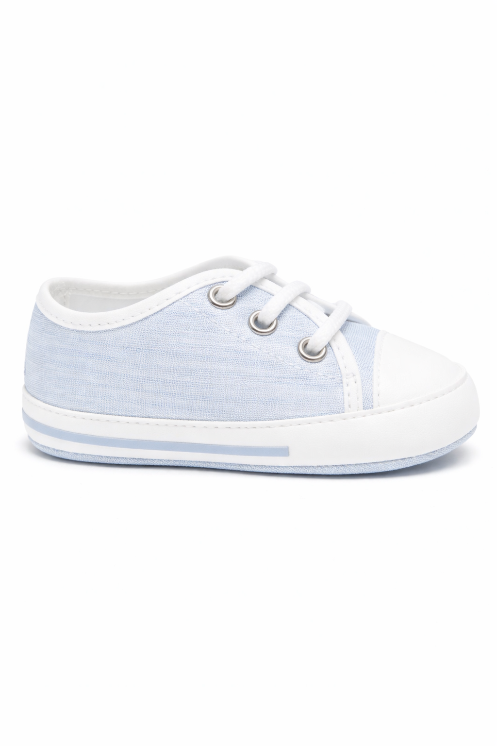 Scarpine primi passi per neonato Colorichiari azzurre con dettaglio a righe MN958468 4884 53 COLORICHIARI KIDS 