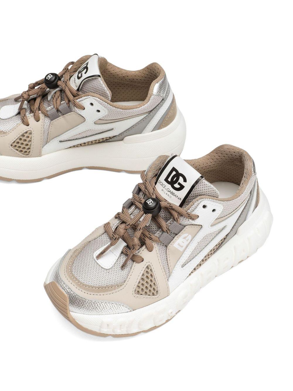 Sneakers per bambini Dolce & Gabbana Kids multicolore con logo sulla linguetta DA5290 AW521 8F591 DOLCE & GABBANA KIDS 