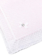 Coperta per neonata Paz Rodriguez rosa con pizzo Paz V26 029-123388 3701 PaZ RODRIGUEZ KIDS 
