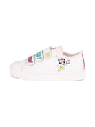 Scarpe per bambina The Marc Jacobs x Mickey Mouse bianche con punta tonda W60824 10P THE MARC JACOBS KIDS 