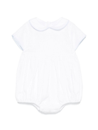 Tutina per neonato La Stupenderia bianco con bordi a contrasto TBPG51D01 D34 LA STUPENDERIA 