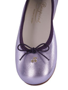 Ballerine per bambina Bonpoint lilla con fiocco C06GSOL00001 057A BONPOINT KIDS 