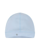 Cappellino per neonato Petit Bateau azzurro con logo sul davanti A0CIU 01 PETIT BATEAU KIDS 