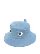 Cappello bucket per bambino Stella McCartney Kids in denim con applicazione TY0P97 Z0746 601 STELLA McCARTNEY KIDS 