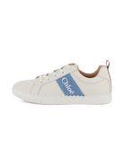 Sneakers per bambina Chloé Kids bianche con toppa con logo C20887 117 CHLOE' KIDS 